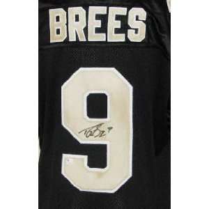  Drew Brees Autographed Black Pro Style Jersey Sports 