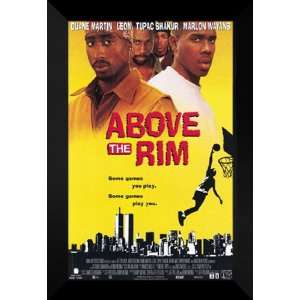  Above the Rim 27x40 FRAMED Movie Poster   Style B 1994 