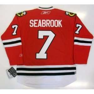  Brent Seabrook Chicago Blackhawks Rbk Jersey Home Red 
