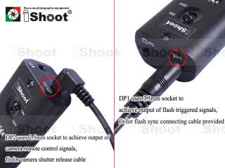 iShoot Wireless Radio Flash Trigger PT 04 for Flashgun&Studio Strobe 