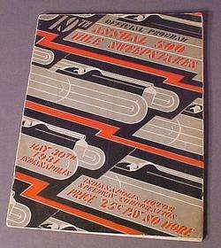 ORIGINAL VINTAGE INDY 500 PROGRAM 1931 *AUTO RACING* AUTOMOBILIA 