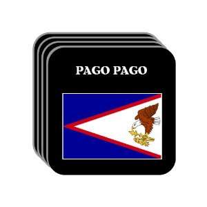 American Samoa   PAGO PAGO Set of 4 Mini Mousepad Coasters