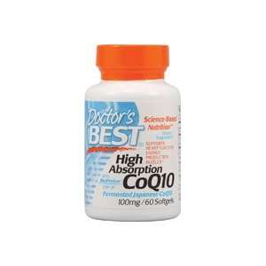  Doctors Best High Absorption CoQ10    60 Softgels Health 