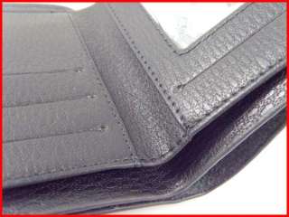 Hardworking Bull Fine Soft Smooth Bifold Black PU Leather Purse Wallet 