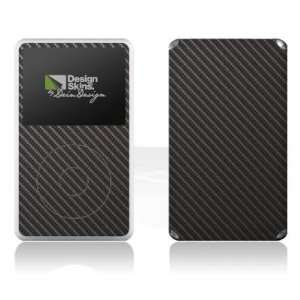   Skins for Apple iPod Classic 80/120/160GB   Cool Carbon Design Folie