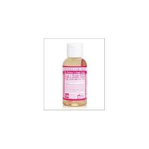  Dr. Bronners, Organic Roase Castile Liquid Soap, 2 Oz 