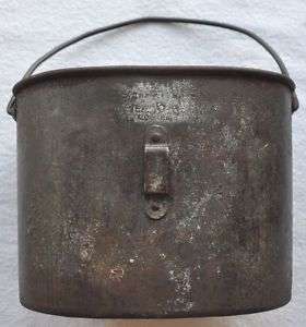 WWI Imperial Russia Military Canteen Kotelok Hallmarked  