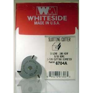  WHITESIDE MACHINE 6704A CARBIDE TIP 3 WING SLOTTER 1 7/8 