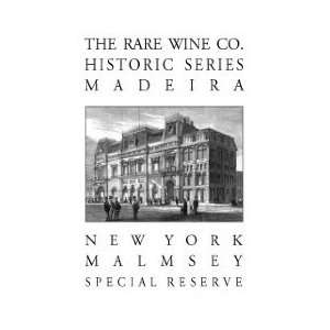  2012 Rare Wine Company Historic Series New York Malmsey 