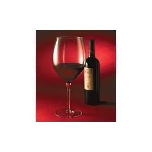  Wine Gift Set w/Full Bottle Wine Glass 