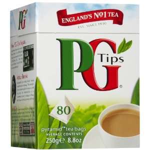 Pg Tips 80 Ct Tea Bags Grocery & Gourmet Food