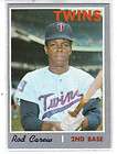 1970 Topps Autographed Rod Carew Card 290  