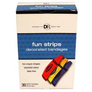 Duane Reade Fun Crayon Shape Bandage Strips Case Pack 24   934129