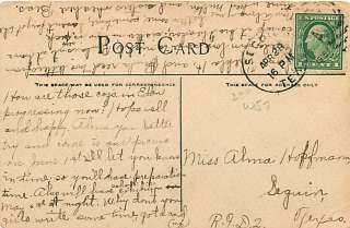 MI SAGINAW MICHIGAN BLIND INSTITUTE MAILED 1916 T12127  