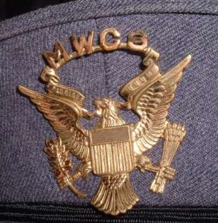 Vintage Childs Uniform Military Academy M.W.C.S. / hat & Coat  