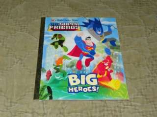 Little Golden Books DC Comics Super Friends Big Heroes 9780375872372 