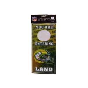  755175   Green Bay Packers 3 D Door Hanger Case Pack 36 