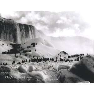Ice Mountain, Niagara Falls   Circa 1890