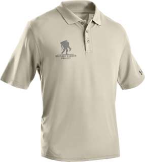 UNDER ARMOUR HEATGEAR WOUNDED WARRIOR PROJECT POLO NVY  