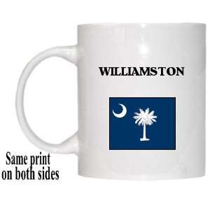  US State Flag   WILLIAMSTON, South Carolina (SC) Mug 