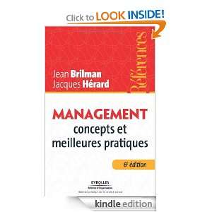Management  Concepts et meilleures pratiques (French Edition) Jean 