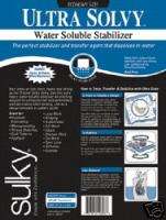 Ultra Solvy Water Soluble Stabilizer Sulky 19.5 x 3yd  
