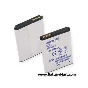   Battery For NOKIA 3220/5140   LI ION 750mAh 6020 Electronics