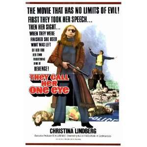  They Call Her One Eye (1974) 27 x 40 Movie Poster Style A 