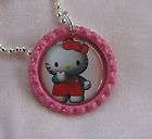 hello kitty bottlecap necklace girls gift $ 3 82  free 