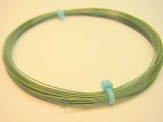 50 Ft 30 AWG Solid Wire Silver Plated   Green Teflon  