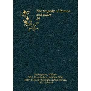 Romeo and Juliet, William Neilson, William Allan, ; Thorndike, Ashley 