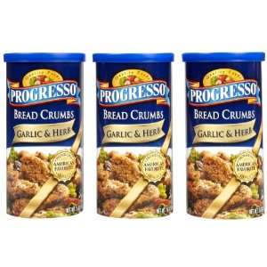 Progresso Bread Crumbs Garlic & Herb Grocery & Gourmet Food
