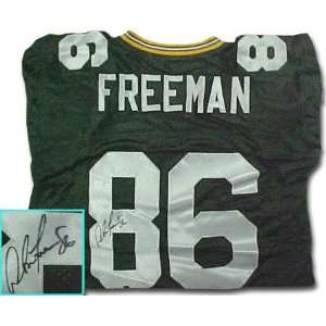  Antonio Freeman Green Bay Packers Autographed Throwback 
