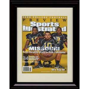  Framed Chase Daniels Sports Illustrated Autograph Print 