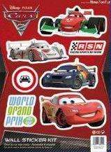 Wheelie Bin Sticker Set   Cars 2 World Grand Prix Rsn  