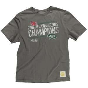   Jets 2009 AFC Conference Champions Retro Sport Exit Strategy T Shirt
