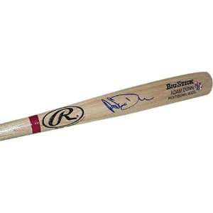 Adam Dunn Autographed Big Stick Black Bat Sports 