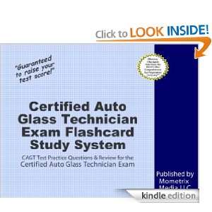 Certified Auto Glass Technician Exam Flashcard Study System CAGT Test 