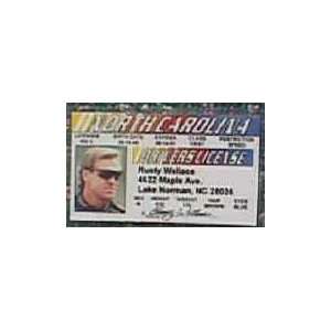 Rusty Wallace Fake Drivers License