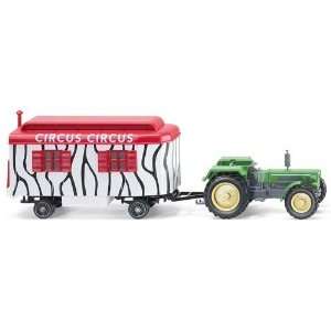  Wiking 08754034 Schluter Super 1250 VL with Circus Trailer 