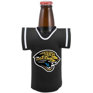 Jacksonville Jaguars Black Jersey Neoprene Bottle Coozie 086867249363 