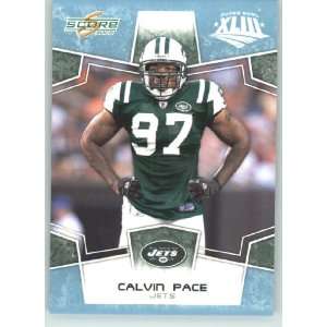   Calvin Pace   New York Jets   (Serial #d to 250) NFL Trading Card in a