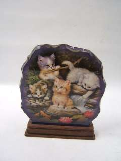 Bradford Exchange Crystal Kittens Purr Fect Reflections  