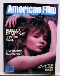Apr 1985 AMERICAN FILM Magazine REBECCA DE MORNAY  