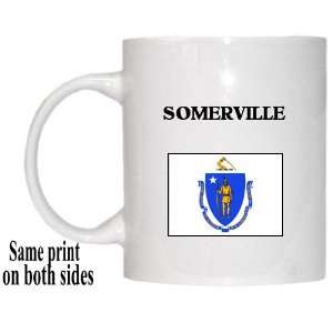  US State Flag   SOMERVILLE, Massachusetts (MA) Mug 