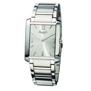 Kenneth Cole New York Mens Silver Dial Bracelet Watch  
