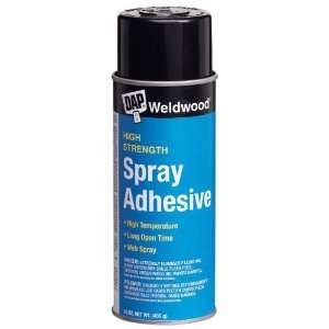   Dap 00121 Weldwood High Strength Clear Spray Adhesive 16 oz Aerosol