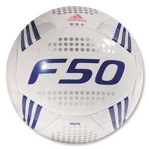 adidas F50 Mini Soccer Ball (White)