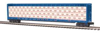 Canadian Pacific Center Beam Flat Cars w/ Wood Load 2pk  