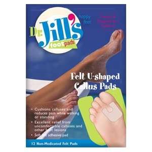  Dr. Jills Felt U shaped Callus Pads *2 Pack* Everything 